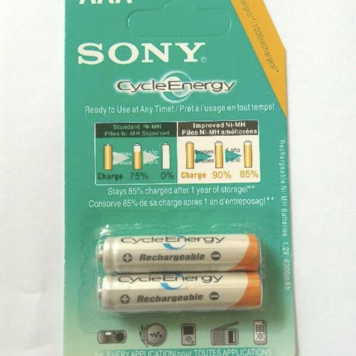 BATERAI AAA SONY RECHARGEABLE