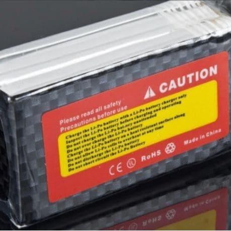 Batere Baterai Lipo Battery 11.1V 30C 1500Mah Xt60 3S Rc Car Boat Heli