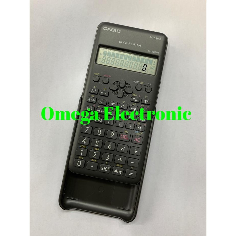 

Casio Fx-82Ms Scientific Calculator Kalulator Ilmiah Sekolah Kuliah
