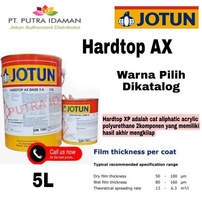 BEST SELLER JOTUN CAT KAPAL / HARDTOP AX 5 LITER / 2 KOMPONEN / CAT JOTUN MARINE