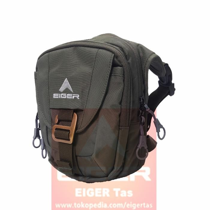 BEST SELLER Tas Paha Eiger 7403 Militan Legpack M Olive - Tas Selempang Paha