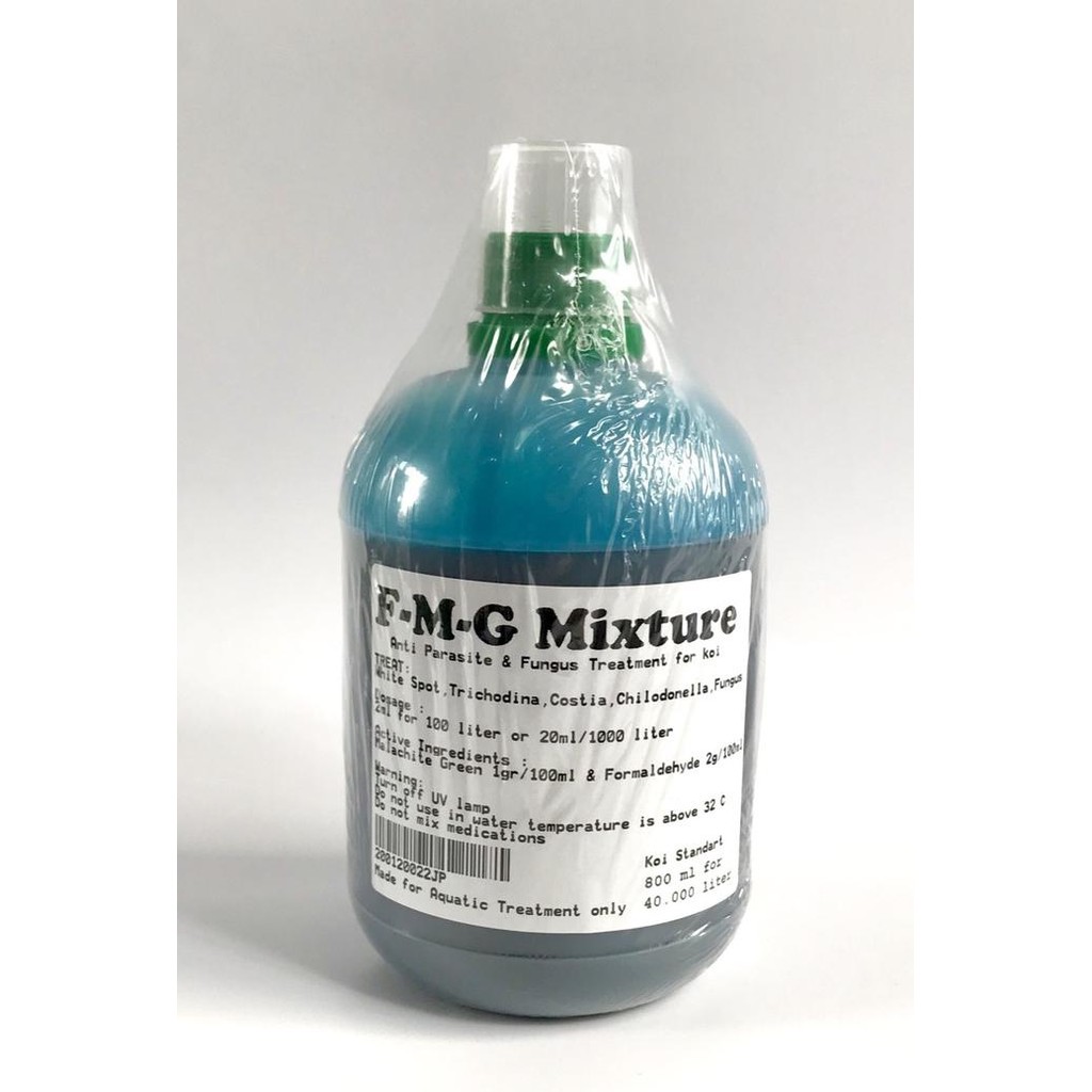 FMG OBAT JAMUR IKAN KOI, WHITE SPOT, PARASIT