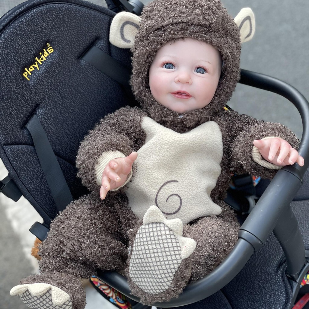 22 In  Lisa Bebe Lifelike Newborn Doll Painted By Artists Muecas Reborn Poupes Reborn Lifelike