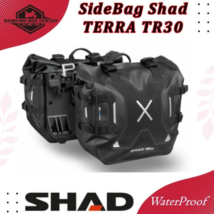 PREMIUM SideBag Shad Terra TR30 Waterproof Side Bag Shad Tas Samping Shad Terra TR 30 Side Bag Shad