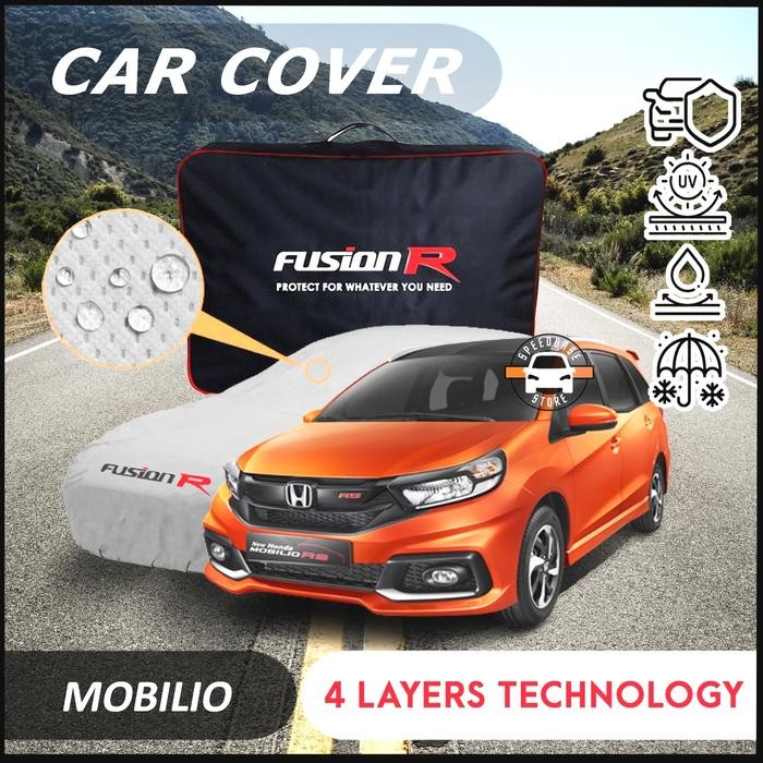 PREMIUM Cover Mobil HONDA MOBILIO 4 Lapis Waterproof Selimut Body