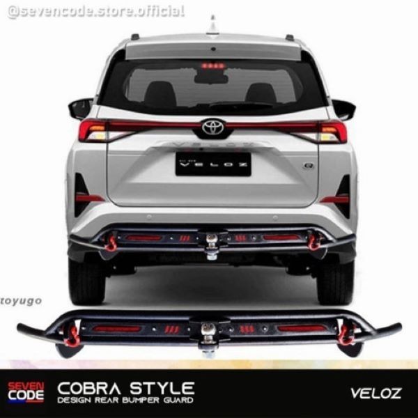 PREMIUM TOWING BAR / TOWING BELAKANG AVANZA 2022 COBRA STYLE SEVENCODE