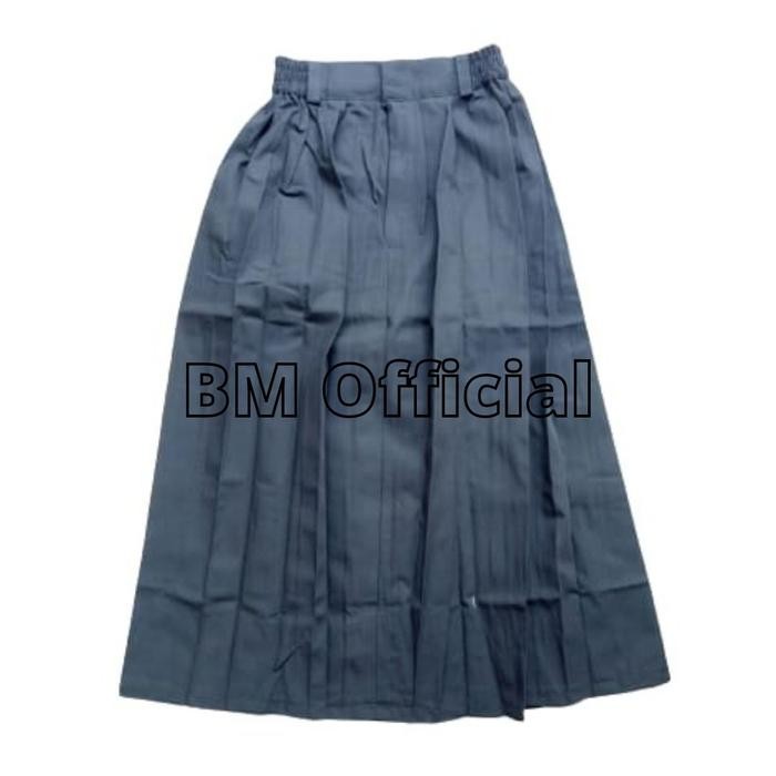 Product Laris And Rok Hitam Panjang Rempel Seragam Sekolah Sd Cewek Bahan Famatex