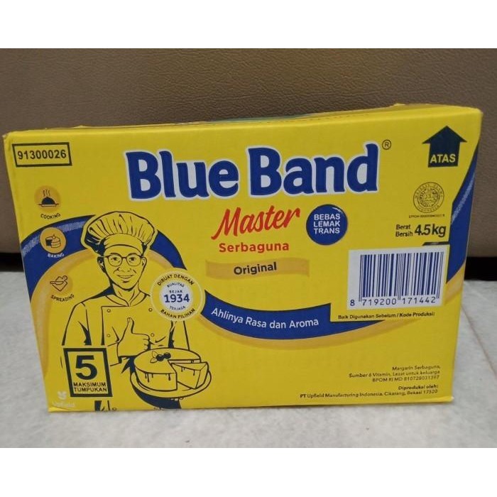

Blue band 4.5 kg Serbaguna margarin margarine Master blueband