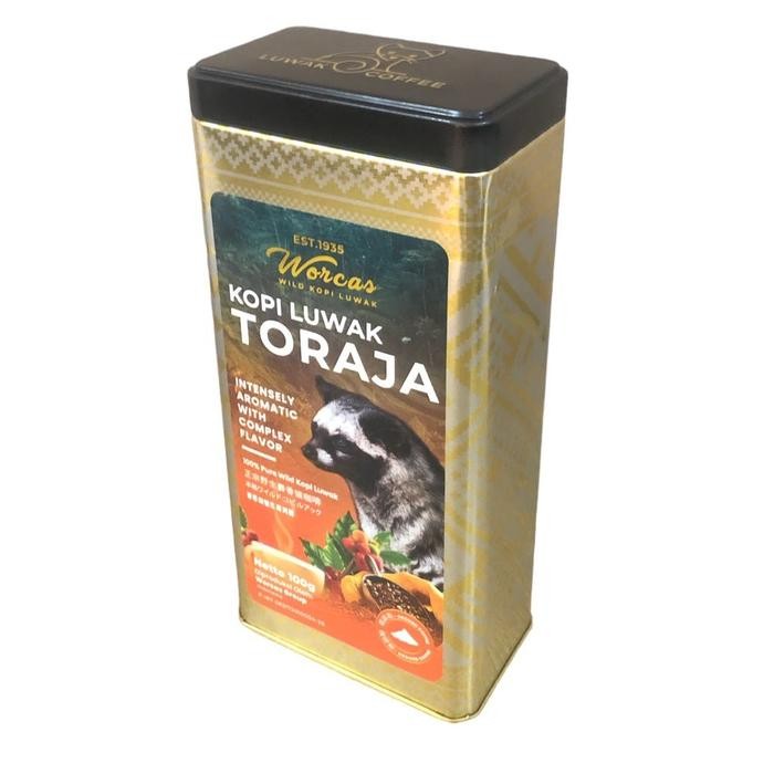 

Kopi Luwak asli Toraja 100 gram tin can