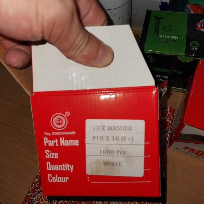 Promo Terbatas Ruping Baja Ringan 2 Cm Isi 1000 Pcs Aman