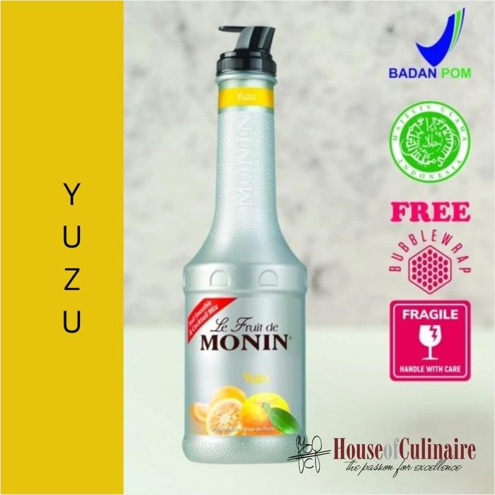 

Monin Puree Fruit Mix Yuzu 1 Liter