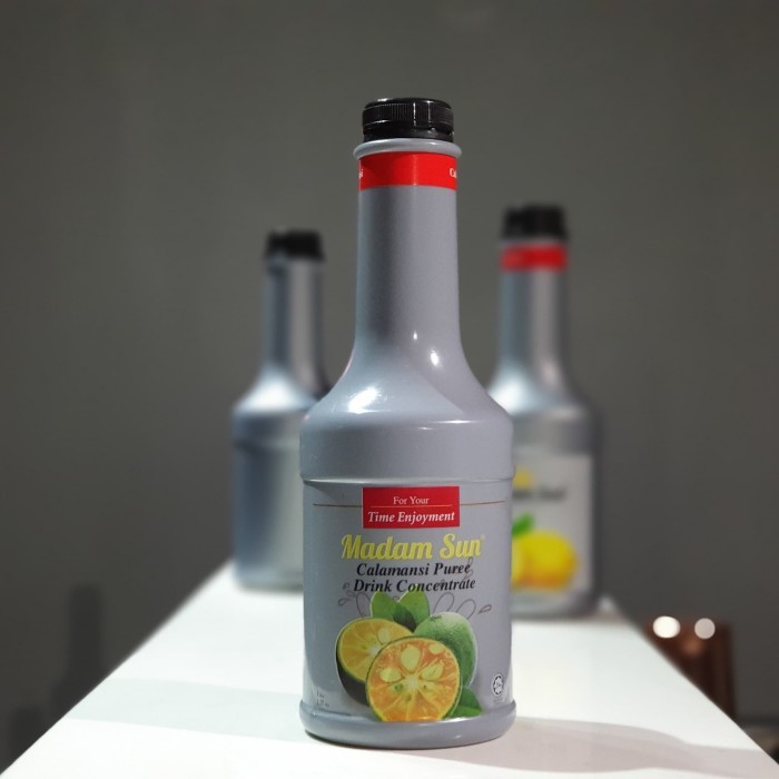 

Puree Buah Pulp Rasa Calamansi Kiamboy Merk Madamsun 1000mL / 1300g