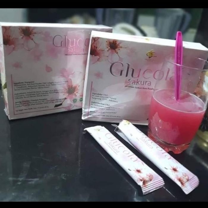 

Glucola sakura minuman serbuk rasa raspberry (MCI Original)