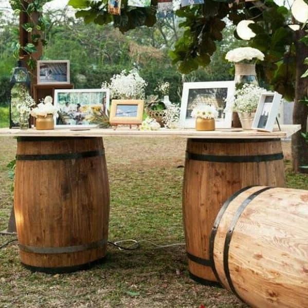 

gentong kayu / double barrel