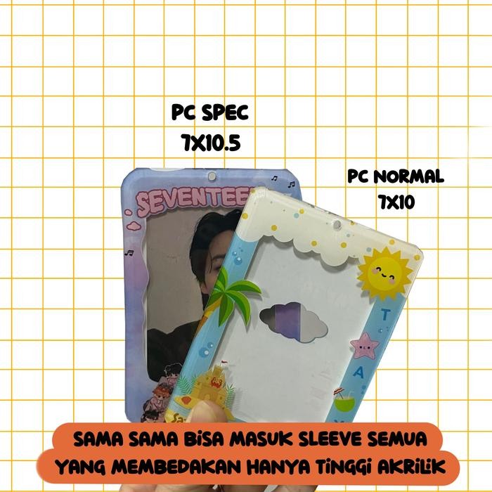 Photocard Custom / Photocard Akrilik Custom / Akrilik Photocard / Poca Holder New