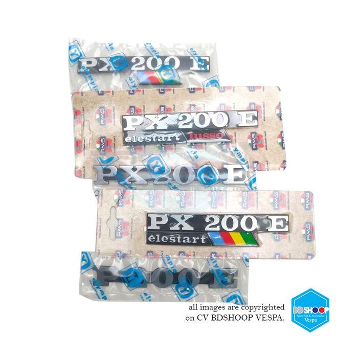 emblem vespa 200 spartan px excel original