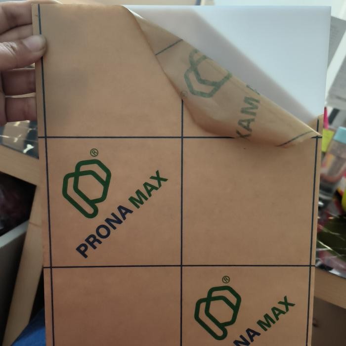 PREMIUM akrilik lembaran bahan 3mm susu 122x244 pronamex