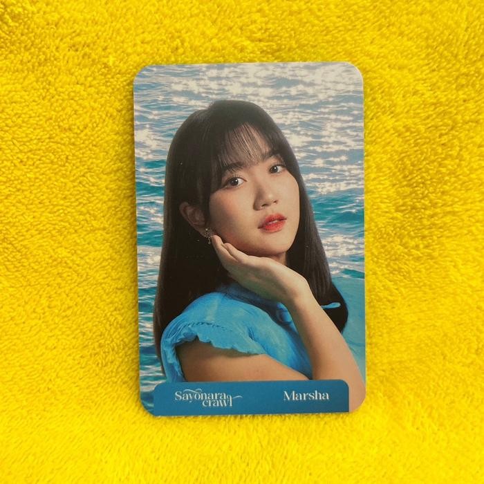 Photocard Jkt48 Marsha Sayonara Crawl Official Terlaris