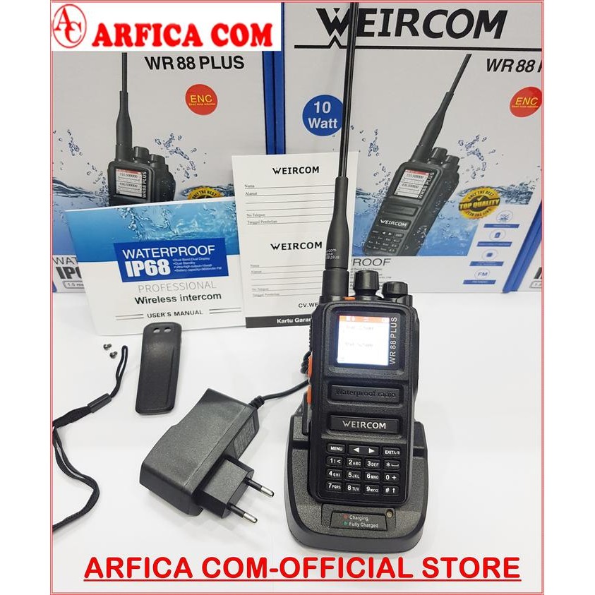 HT WEIRCOM WR 88 PLUS DUALBAND WATERPROOF WEIRCOM WR88PLUS WR 88PLUS