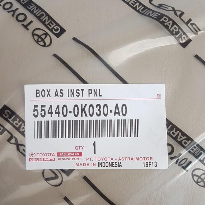 Promo Tutup Laci Atas Dashboard Innova / Cover Laci Atas Innova Cod