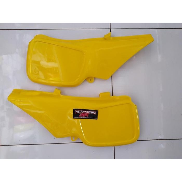 Cover Side Dek Samping Suzuki Ts125 Ts 125 Kuning