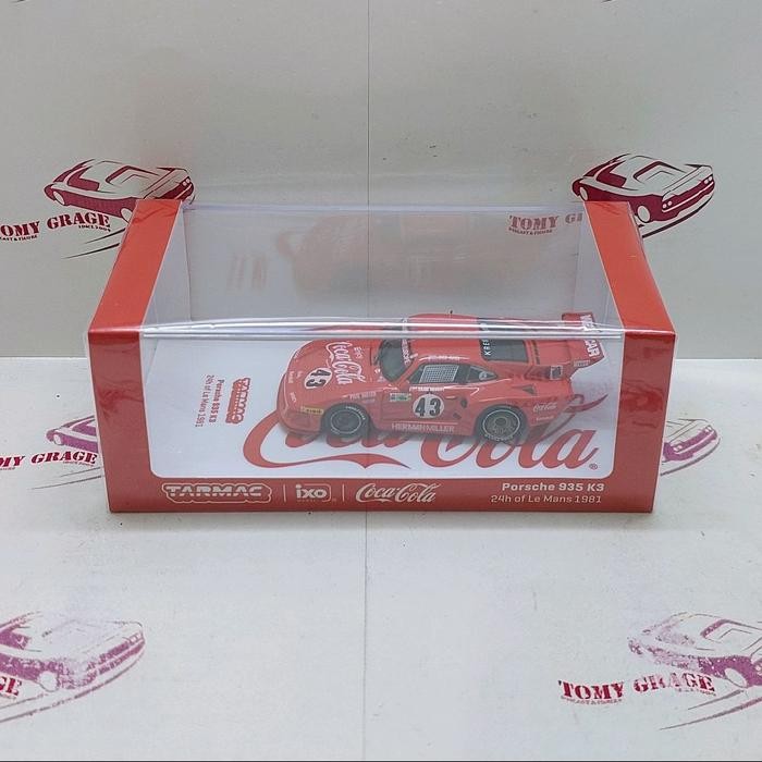 SALE  TARMAC WORKS X IXI MODELS PORSCHE 935 K3 24H OF LE MANS 1981 BOB AKIN / PAUL MILLER / CRAIG