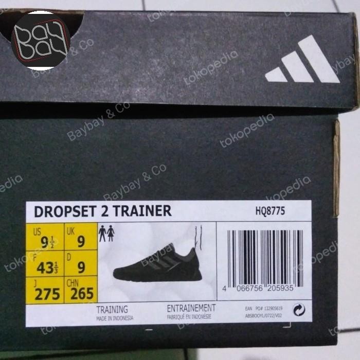 Adidas Dropset2 Trainer Shoes CoreBlack