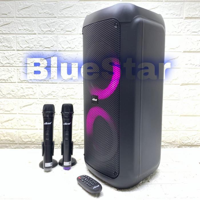 Speaker Portable Wireless Dat Dt 2126 Max2 6.5 In Double