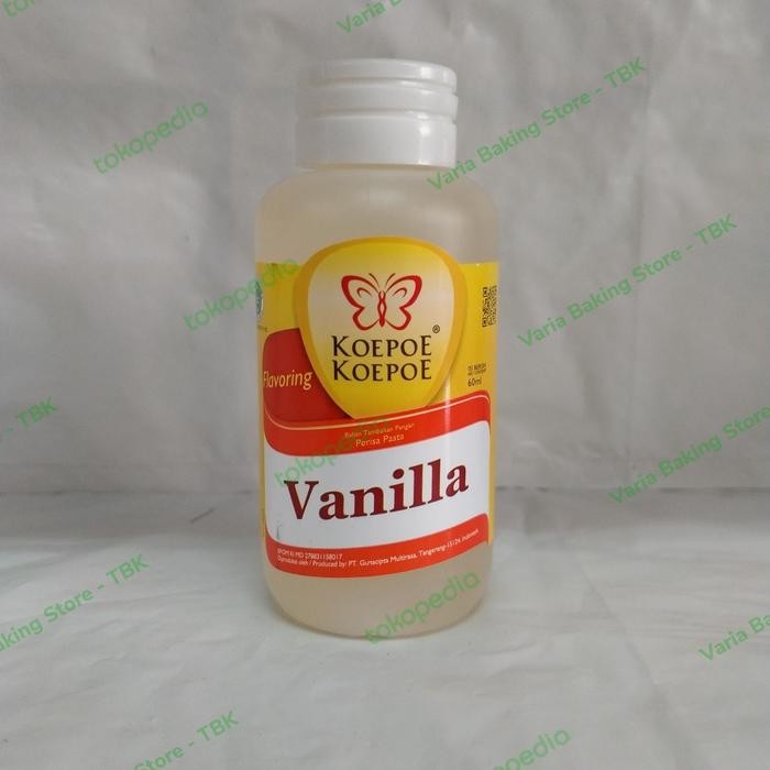 

Ready JT Koepoe koepoe/kupu kupu Essence vanilla 60ml