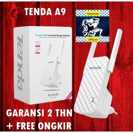 TENDA A9 Wireless N300 Universal Range
