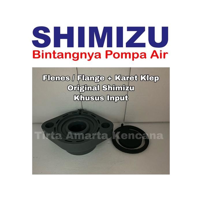 PLENES POMPA AIR + KARET KLEP TABOK ORIGINAL SHIMIZU