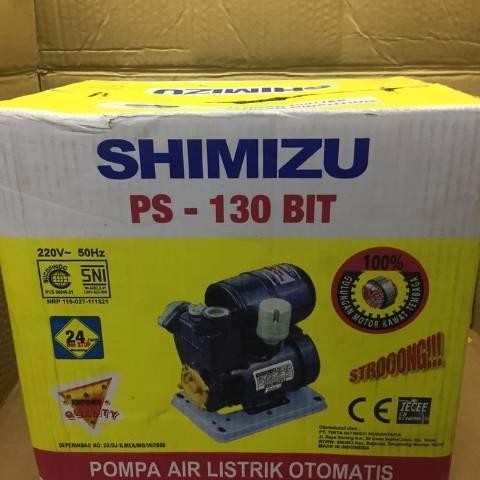 POMPA AIR SHIMIZU OTOMATIS PS 130 BIT / POMPA AIR LISTRIK SHIMIZU