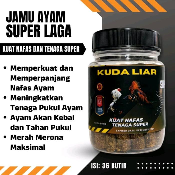 JAMU AYAM SUPER LAGA KUDA LIAR KUAT NAFAS TENAGA PUKUL SUPER AYAM LAGA