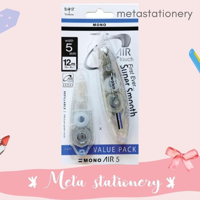 

correction tape tombow mono air pen + refill kode 666