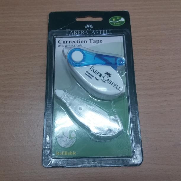 

tipex kertas faber castell 5mm / correction tape faber castell kode 1400