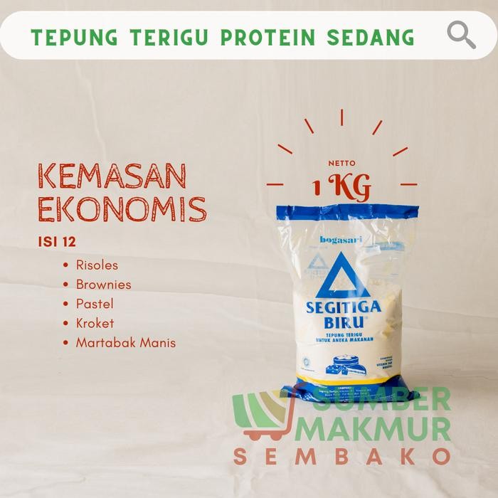 

SALE !!! TEPUNG TERIGU SEGITIGA 1 KG PER DUS [GOJEK / GRAB ONLY] READYY