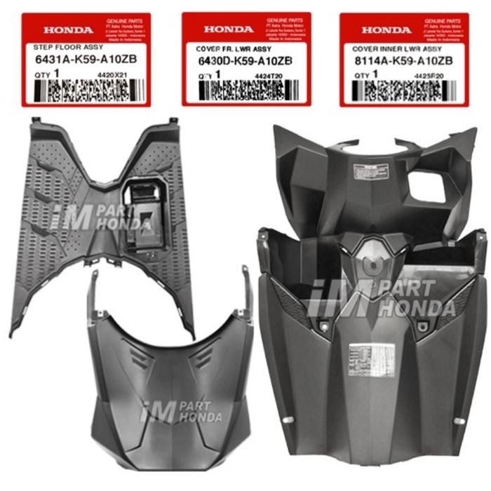 Paket Body Kasar Vario 125 150 Led 2015-2017 Original Ahm