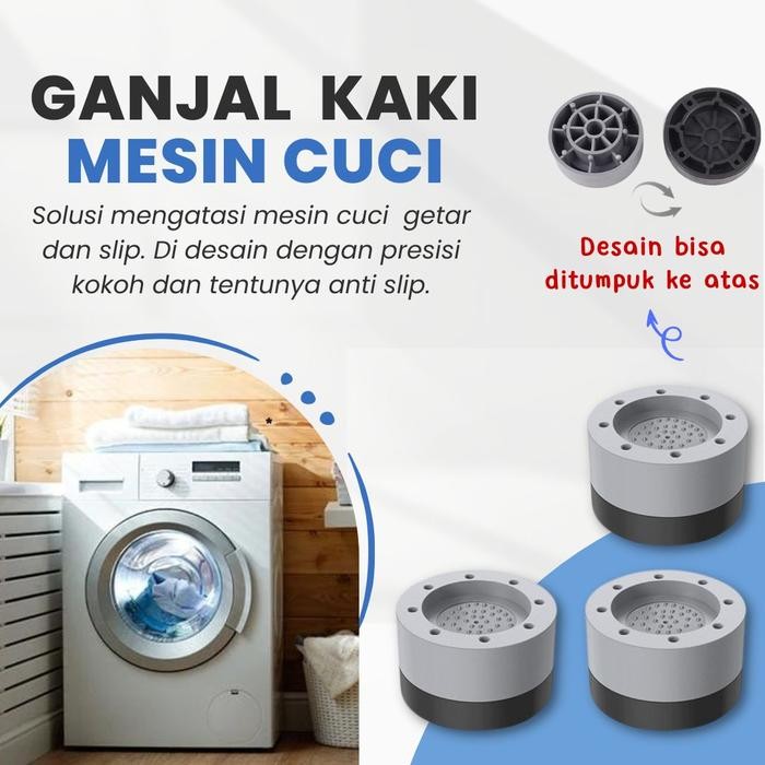 Alas Kaki Dudukan Ganjal Peninggi Mesin Cuci 1 2 Tabung Front Loading