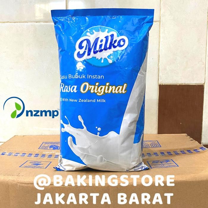 

Barbara.storee Milko Susu Bubuk Instan Rasa Original 1 Kg NZMP - Full Cream HALAL