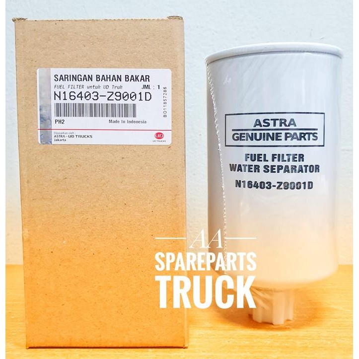 FUEL FILTER WATER SEPARATOR KUZER PART NO. N16403-Z9001D