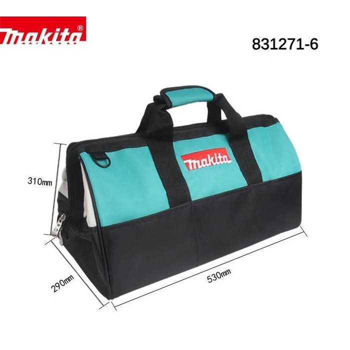 Makita Tas Alat Perkakas Multifungsi - Tas Alat Tukang Listrik Serbaguna Kuat Kokoh #Gratisongkir