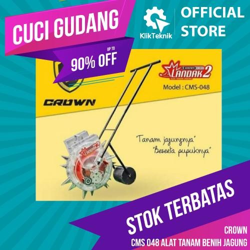 TERLARIS ALAT TANAM JAGUNG 2 BARREL CROWN CMS048 SALE