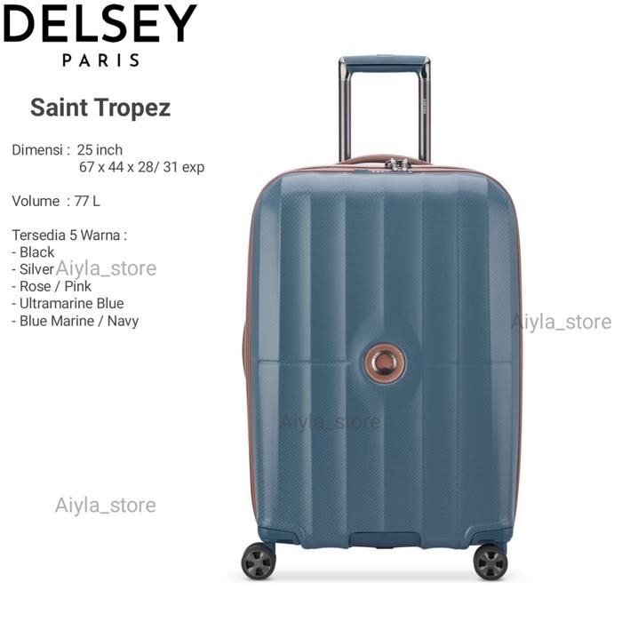 Koper Delsey Saint Tropez 25 Inch Medium -Koper Hardcase Delsey Expand