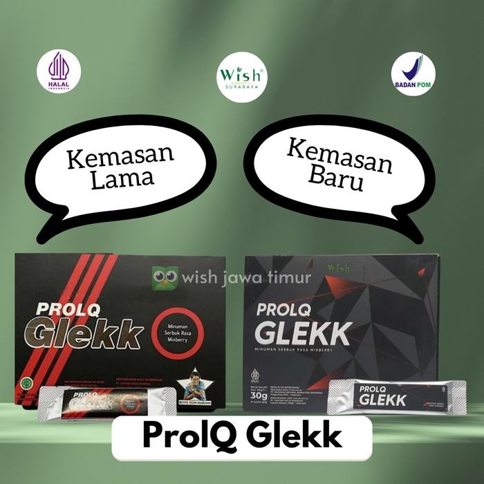 Serbuk ProLQ Glekk wish herbal care Dr Boyke surabaya