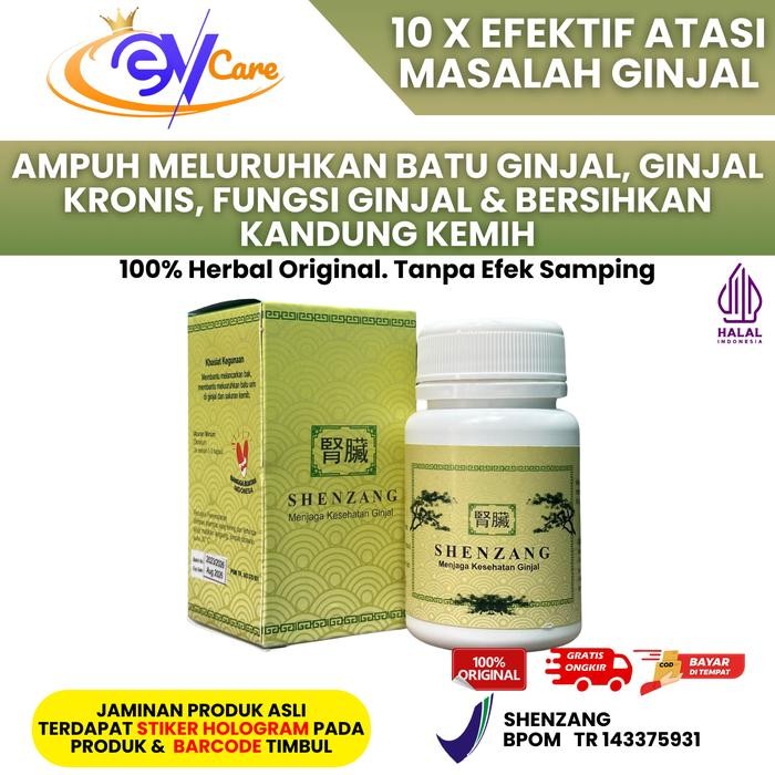 Kapsul Herbal Shenzang Mengatasi Kesehatan Ginjal 30 Kapsul