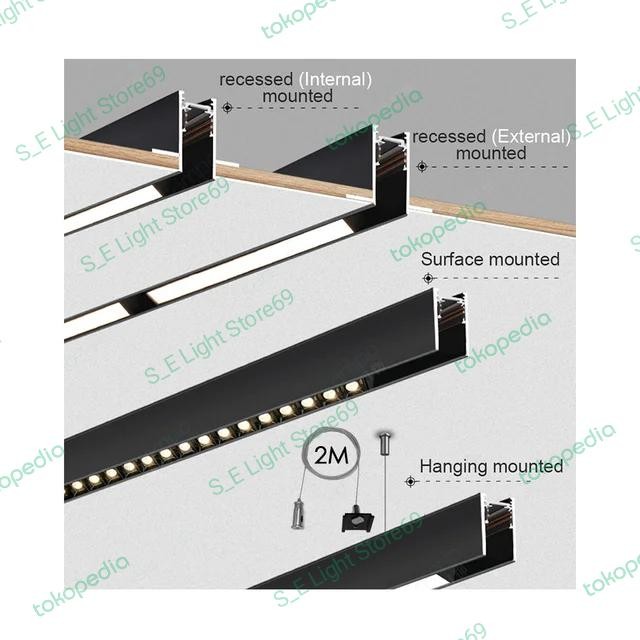 LED Magnetic Track Light Rell TrackLight Magnetic Outbow Dan Inbow