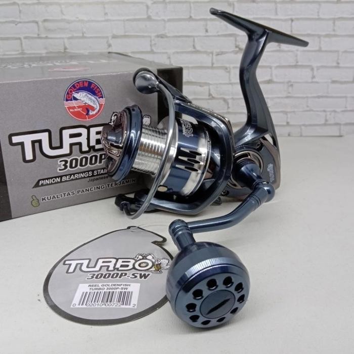 Reel Golden Fish Turbo PH SW Ukuran 1000-6000
