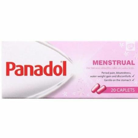 Panadol Menstrual 10 Caplets per Strip Singapore