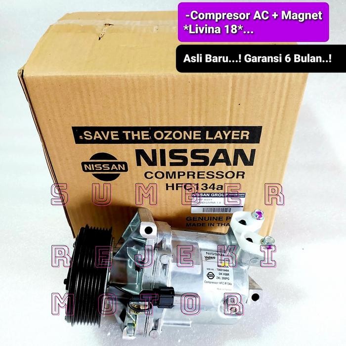 Kompresor Ac Assy Livina 1.8 Cc Compresor Ac Assy Livina 1.8 Cc 1800Cc Kode 053