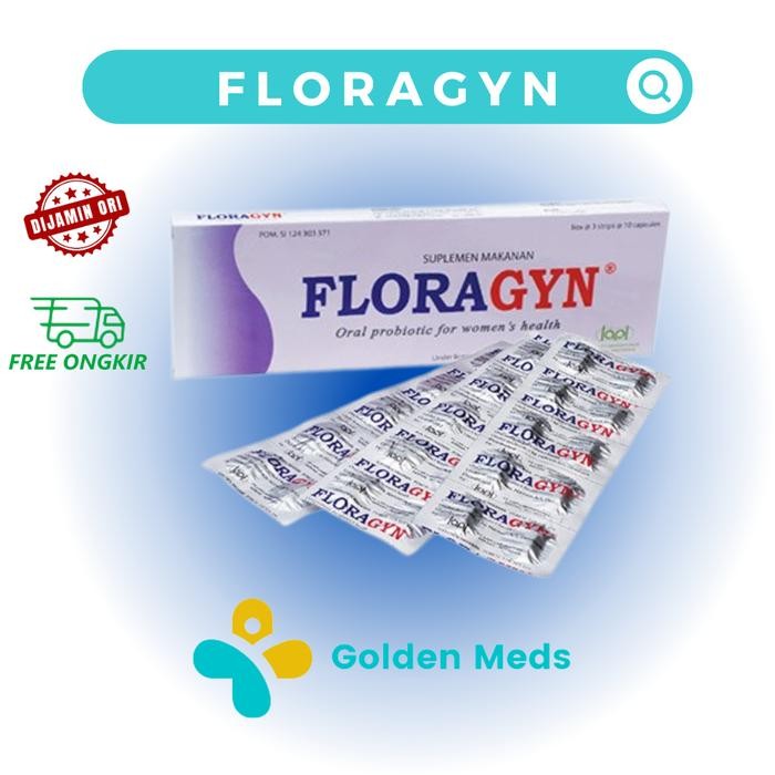 Floragyn Kapsul Probiotik Kewanitaan 1 Box 30 Kapsul